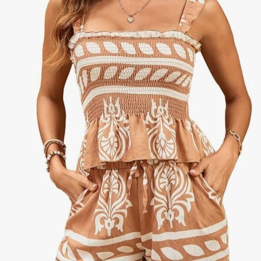 Boho-betty Women's Tan T-shirt
